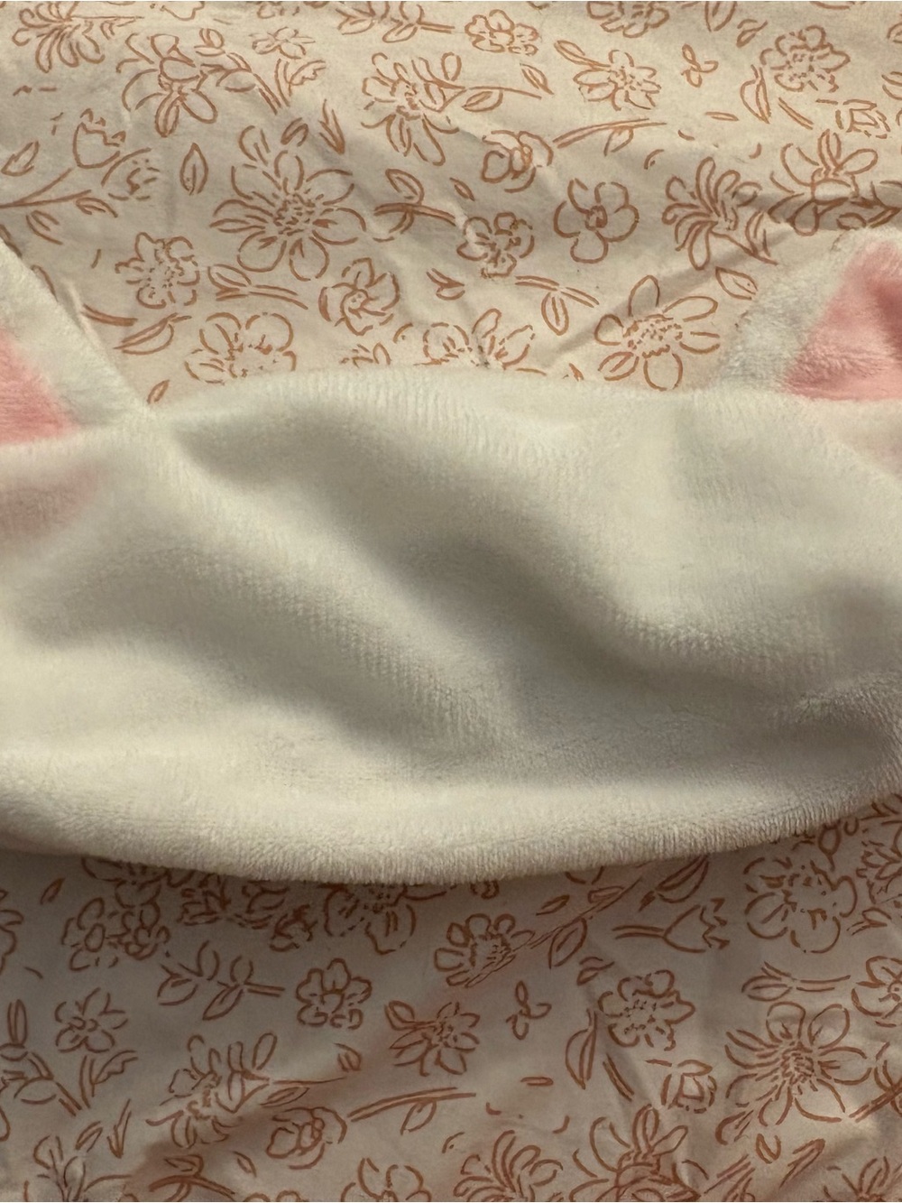 Plush White cat Ear Headband - Women’s Hair Accessory